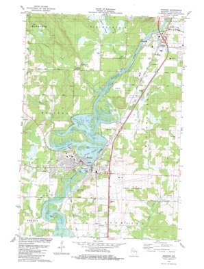 Mosinee USGS topographic map 44089g6