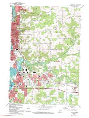 Wausau East USGS topographic map 44089h5