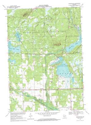 Shennington USGS topographic map 44090a3