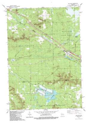 Millston USGS topographic map 44090b6