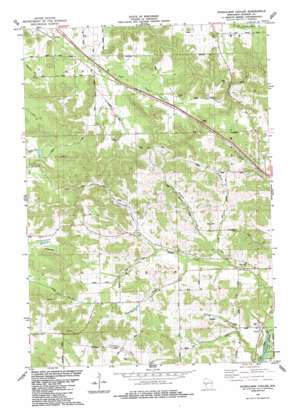 Stenulson Coulee USGS topographic map 44090c8