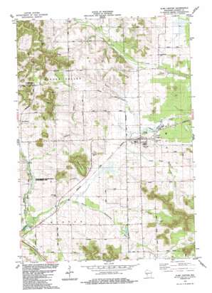 Alma Center USGS topographic map 44090d8