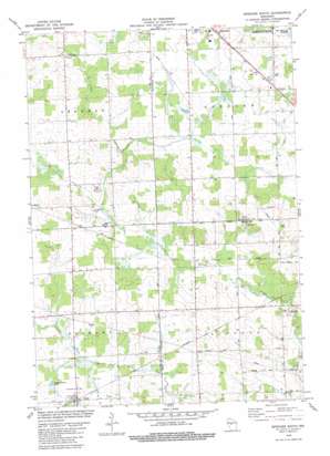 Spencer South USGS topographic map 44090f3