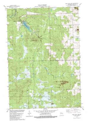 Rock Dam Lake USGS topographic map 44090f7