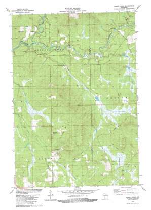 Horse Creek USGS topographic map 44090f8