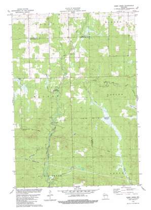 Simes Creek USGS topographic map 44090g8