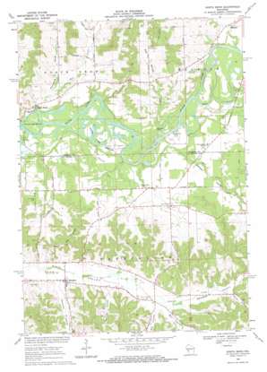 North Bend USGS topographic map 44091a1