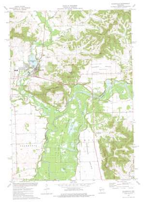 Galesville USGS topographic map 44091a3