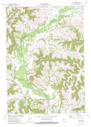 Dodge USGS topographic map 44091b5