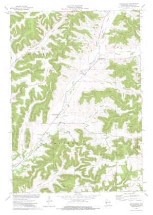 Waumandee USGS topographic map 44091c6