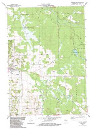 Augusta East USGS topographic map 44091f1