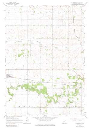 Claremont USGS topographic map 44092a8