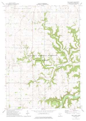 West Albany topo map
