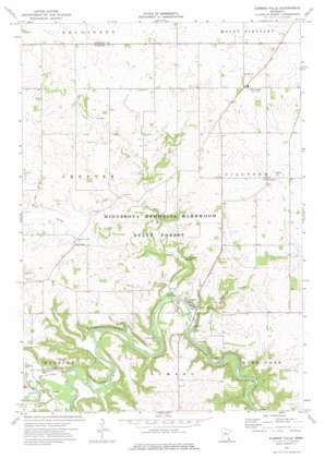Zumbro Falls USGS topographic map 44092c4