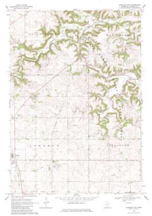 Goodhue East topo map