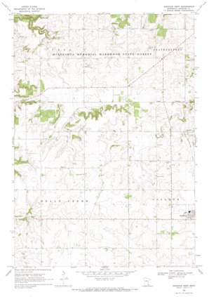 Goodhue West USGS topographic map 44092d6