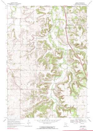 Sogn topo map
