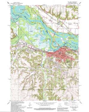 Red Wing topo map