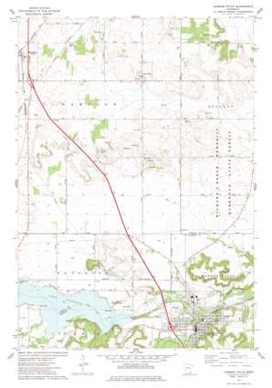 Cannon Falls USGS topographic map 44092e8
