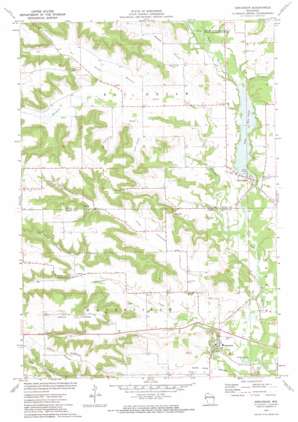 Arkansaw USGS topographic map 44092f1