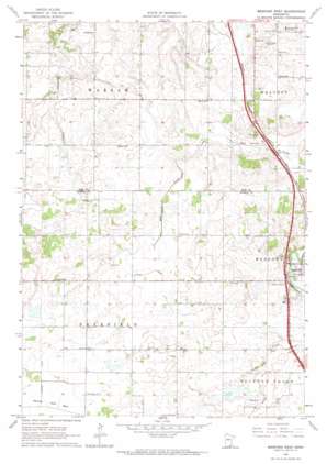 Medford West USGS topographic map 44093b3