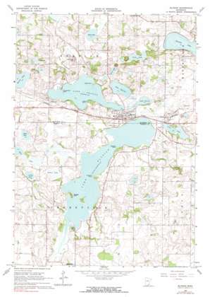 Elysian USGS topographic map 44093b6
