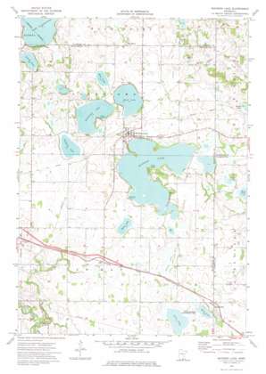 Madison Lake USGS topographic map 44093b7