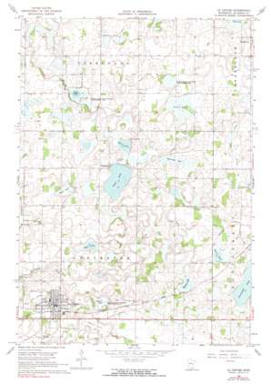 Le Center USGS topographic map 44093d6