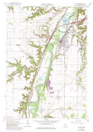 Le Sueur USGS topographic map 44093d8