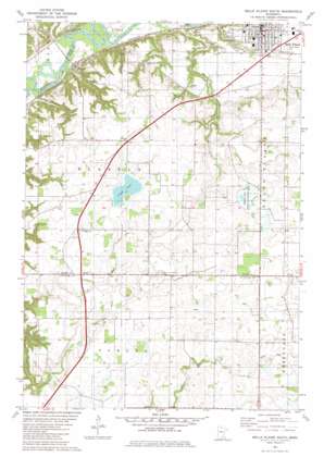 Belle Plaine South USGS topographic map 44093e7