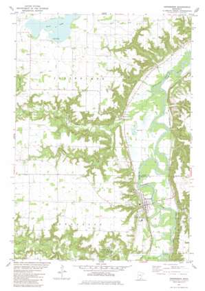 Henderson USGS topographic map 44093e8