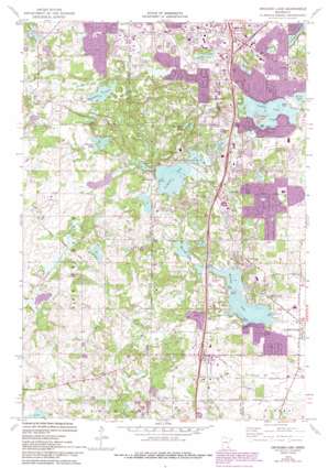 Orchard Lake USGS topographic map 44093f3