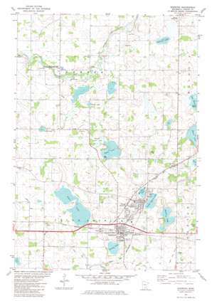 Norwood USGS topographic map 44093g8