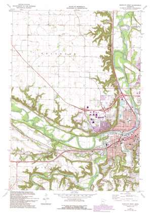 Mankato West USGS topographic map 44094b1