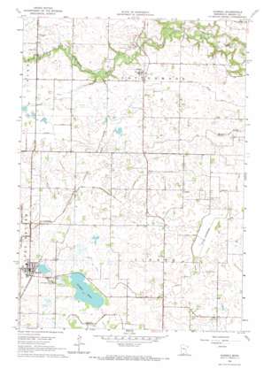 Hanska USGS topographic map 44094b4