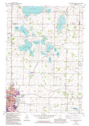Hutchinson East USGS topographic map 44094h3