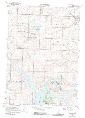 Tracy West topo map