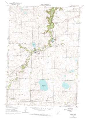 Russell USGS topographic map 44095c8