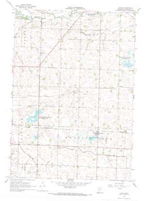 Lucan USGS topographic map 44095d4