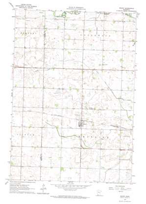 Milroy USGS topographic map 44095d5