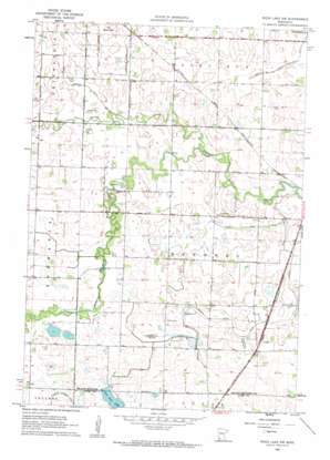 Wood Lake NW USGS topographic map 44095f6