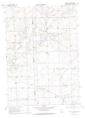 Elkton SW USGS topographic map 44096a4