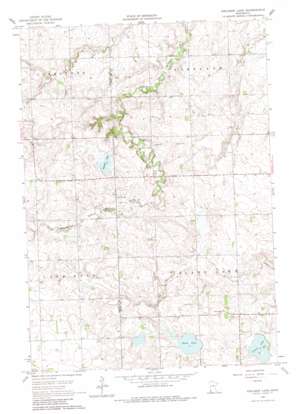Gislason Lake USGS topographic map 44096d1