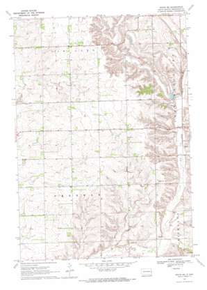 Lake Benton NW USGS topographic map 44096d5