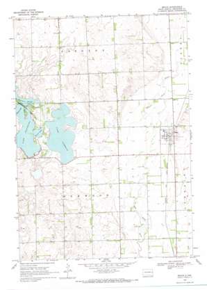 Bruce USGS topographic map 44096d8