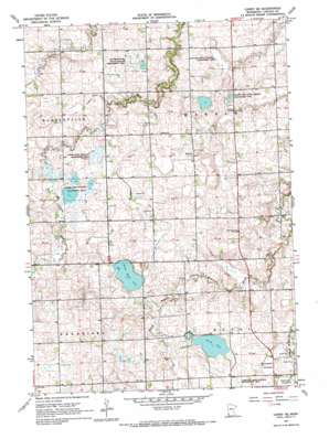 Canby Se topo map