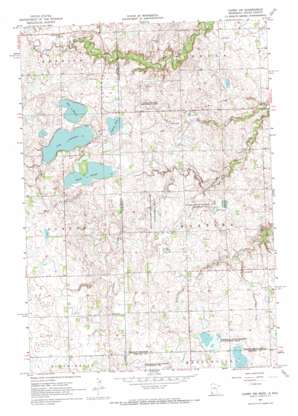 Canby Nw topo map