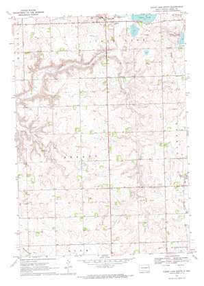 Clear Lake South USGS topographic map 44096f6