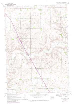 Estelline NE USGS topographic map 44096f7