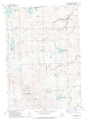 Lake Francis USGS topographic map 44096g5